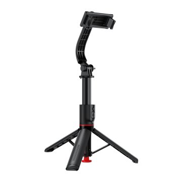 Acefast E42 Selfie Stick with Auto Tripod and Bluetooth Remote 1.05m, Black