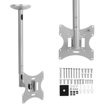 Maclean MC-504A S Ceiling TV Mount 23-42", Silver