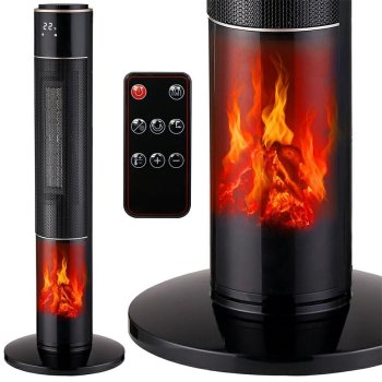 Heater fan fireplace