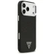 Guess Glitter Triangle Logo MagSafe Case for iPhone 17 Pro Max - Black