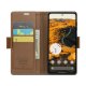 Google Pixel 9 Pro XL CASEME Wallet Magnetic Leather Case Cover, Brown