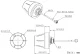 GSM Antenna, 824-960/1710-2170MHz, 2dBi, 58mm