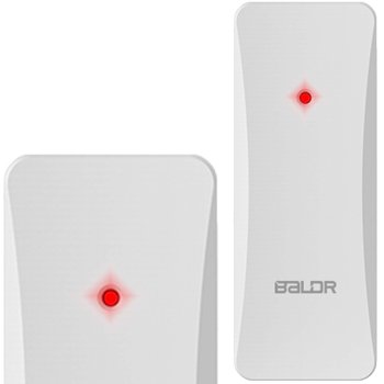 BALDR White Weather Station Transmitter - Wireless Sensor, Accurate Monitoring