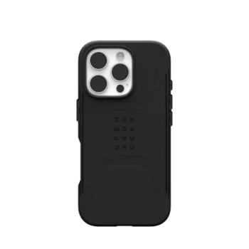 UAG Civilian Magsafe iPhone 16 Pro Case - Black