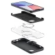 Spigen Silicone Fit Mag Case with MagSafe for iPhone 14 Plus - Black