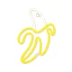 Forever Light FLNE10 LED Neon Banana, White/Yellow