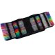 Colored Gel Pens Set 100 Colors with 100 Refills in Organizer Case for Adult Coloring