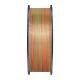 Sunlu PLA+ Silk Tri-Color 3D Filament, Orange, Blue, and Green