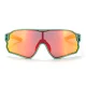 Rockbros 14110009002 Polarized Cycling Glasses for Children (8-14 years), Green