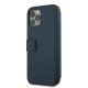 Apple iPhone 12 / 12 Pro 6.1\" US Polo Embroidery Collection Book Case Cover (USFLBKP12MPUGFLNV), Navy