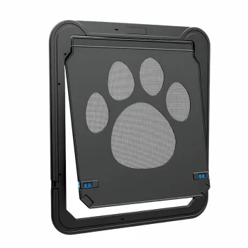 Magnetic Pet Door for Small and Medium Dogs and Cats, Black