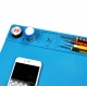 Silicone Service Mat NZ24, 30x20cm, Blue