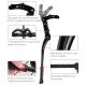 Rockbros JC1005BK Bicycle Kickstand, Black