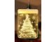 3D Stained Glass Window Decoration, Christmas Tree Lights
