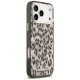 Karl Lagerfeld IML leopardraksta MagSafe vāciņš iPhone 17 Pro Max – brūns | Phone Case Cover