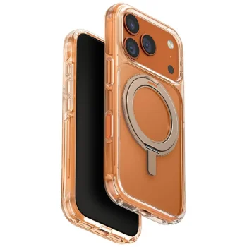 Uniq Swivix 360 Rotating Kickstand Case for iPhone 17 Pro, Gold