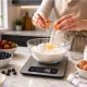 Electronic Kitchen Scales with LCD Display Inox, 5 kg