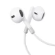 Joyroom JR-EW01 Wired In-Ear Headphones 3.5mm White