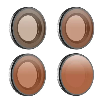 Sunnylife 4-Pack ND8/PL, ND16/PL, ND32/PL, ND64/PL Filter Set for Osmo Nano