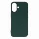 Liquid Silicone Case MagSafe for Samsung Galaxy S25 - Green