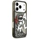 Karl Lagerfeld Liquid Glitter Choupette Logo MagSafe Phone Case Cover iPhone 17 Pro - Black