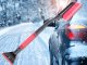 Telescopic Car Ice Scraper and Snow Brush 2in1, 72-86 cm