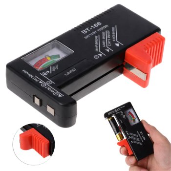 Universal Analog Battery Tester Voltmeter AA AAA C D 9V