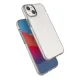 Phone Case for iPhone 14 Plus Spring Case with Frame, Light Blue