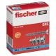 Fischer GK S Plasterboard Fixings with Screws, 22 mm, 50 pcs