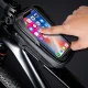 Tech-Protect V2 Bike Frame Bag with Phone Compartment 1l, Black