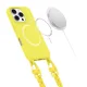 Tech-Protect iPhone 16 Pro Max Case MagNecklace MagSafe with Lanyard, Yellow