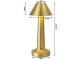 Bedroom Night Light Wireless Table Lamp, Gold color