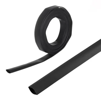 Heat Shrink Tubing Maclean MCTV-531, 2:1, 4 mm, 5 m, Black