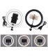 LED Ring Light Lamp Set with Stand 2.2m and Phone Holder for Photo Video Tiktok Vlogging