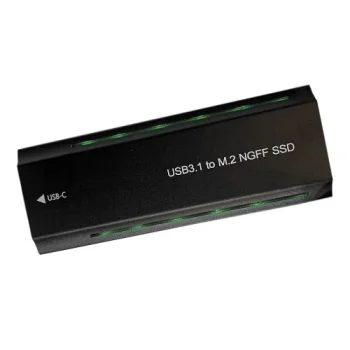 M.2 NVMe / NGFF SSD External Enclosure USB 3.2 Type-C 20Gbps RGB