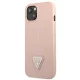 Guess Saffiano Triangle Case for Apple iPhone 13 mini, Pink