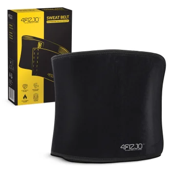 4Fizjo Neoprene Slimming Belt, Black