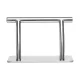 Hairdresser Footrest Gabbiano L005S Silver