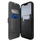 Raptic Urban Folio Wallet Case for iPhone 14 Plus, MagSafe, Black