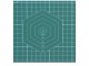 A1 Double-Sided Self-Healing Cutting Mat, 60x90 cm, Green