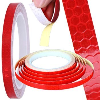 Reflective adhesive tape for bike, motorcycle, car, 8 m