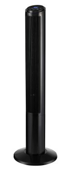 Tower Fan with Ionization Carruzzo XL Quiet 50W, black