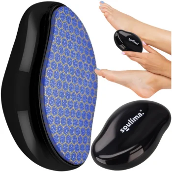 Soulima 3D Nano Glass Foot File / Pumice Stone, Black
