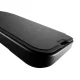 Puro Book Mag Leather Wallet Case for iPhone 16 Pro, MagSafe, Black