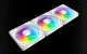 Darkflash Gauss G24 3IN1 kompiuterio ventiliatoriai, 3 vnt., balti