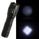 Taktiskais Militārais 800 Lūmenu LED ZOOM USB Uzlādējams Lukturis | Tactical Military Flashlight