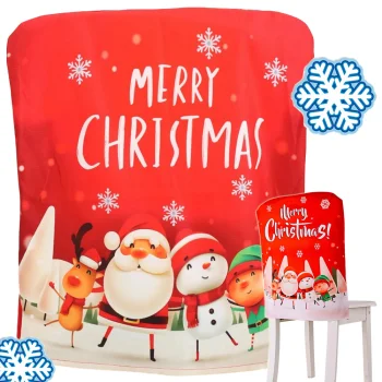 Christmas Chair Back Cover Merry Christmas, 58x48 cm