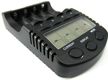 Intelligent AA AAA Battery Charger C3 with LCD