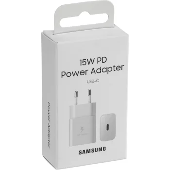 Samsung EP-T1510NWEGEU 15W PD USB-C AFC įkroviklis - Baltas
