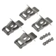 Maclean MCE544 LED Panel Mounting Brackets for Plasterboard, 4 pcs